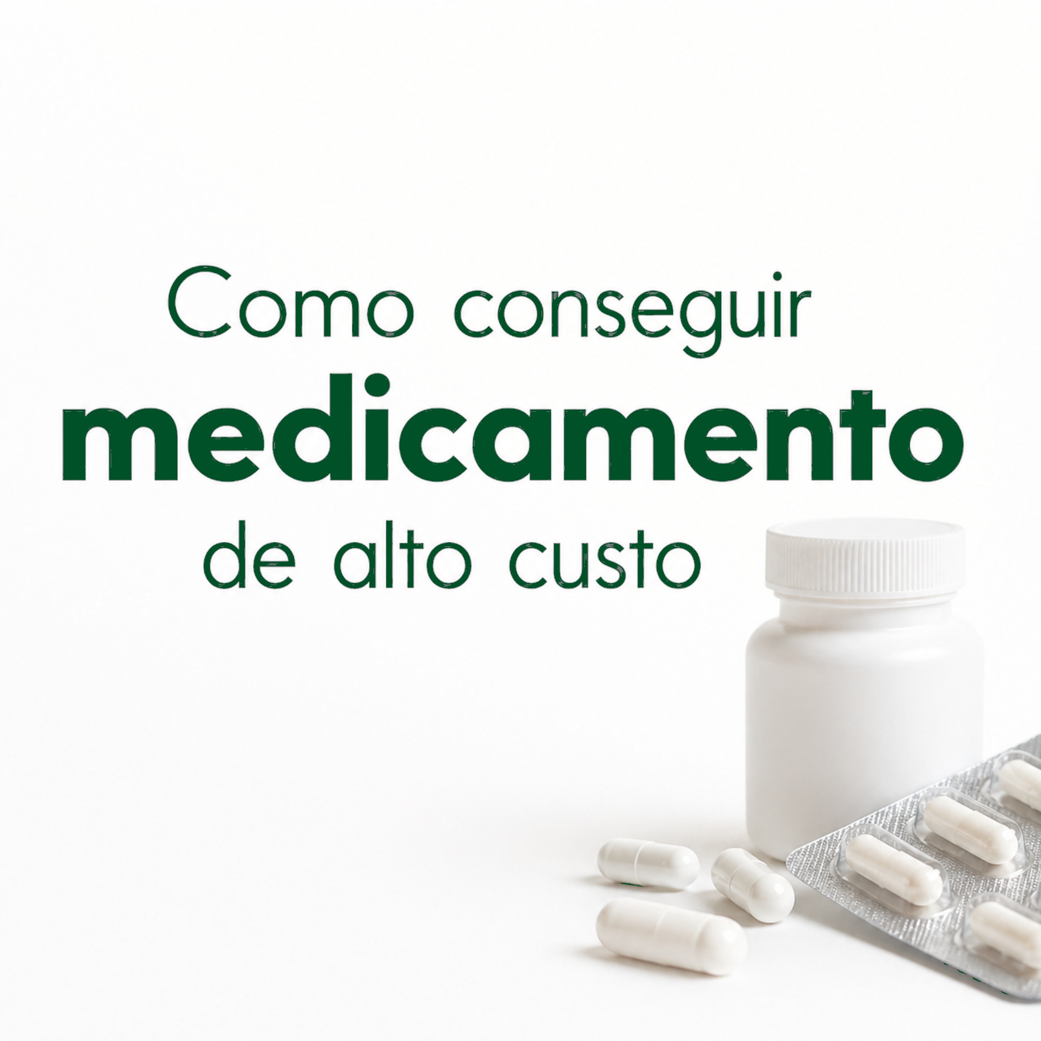 Medicamento alto custo SUS
